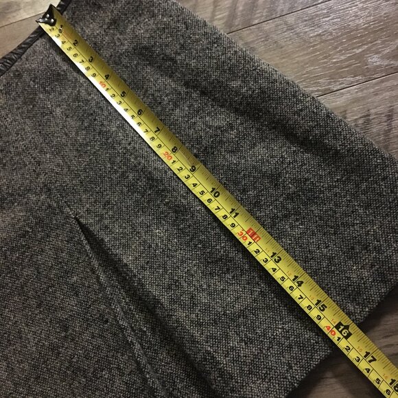 Vintage RW&CO. Preppy Wool Pleated Mini Skirt - Picture 13 of 13